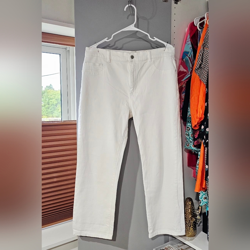 BLOOMINGDALES DL1961 Patti Straight High Rise Vintage Ankle Size 32